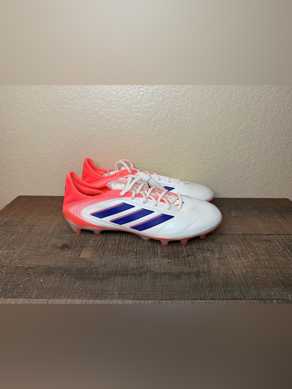 adidas Copa Pure 3 Elite FG “Coral Blaze Pack”
- Size 6.5 Men / 7.5 Women.
